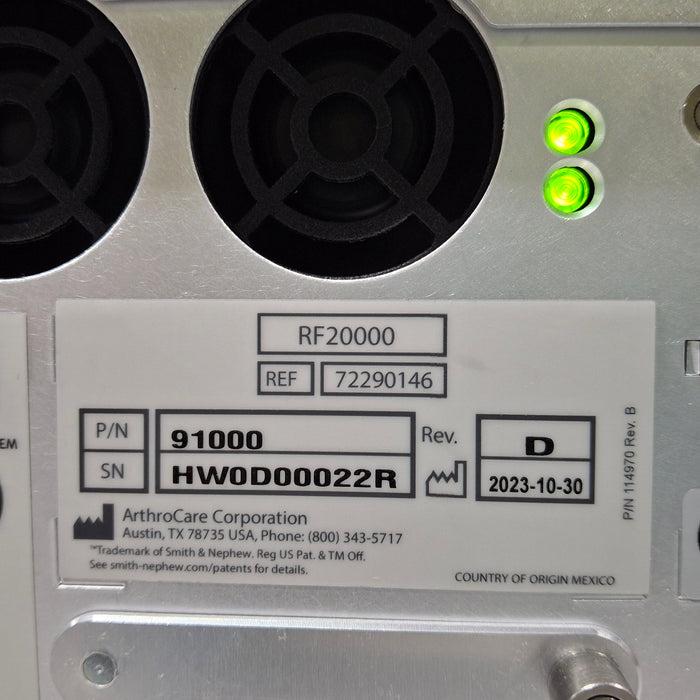 Smith & Nephew Werewolf + Video Coblation System