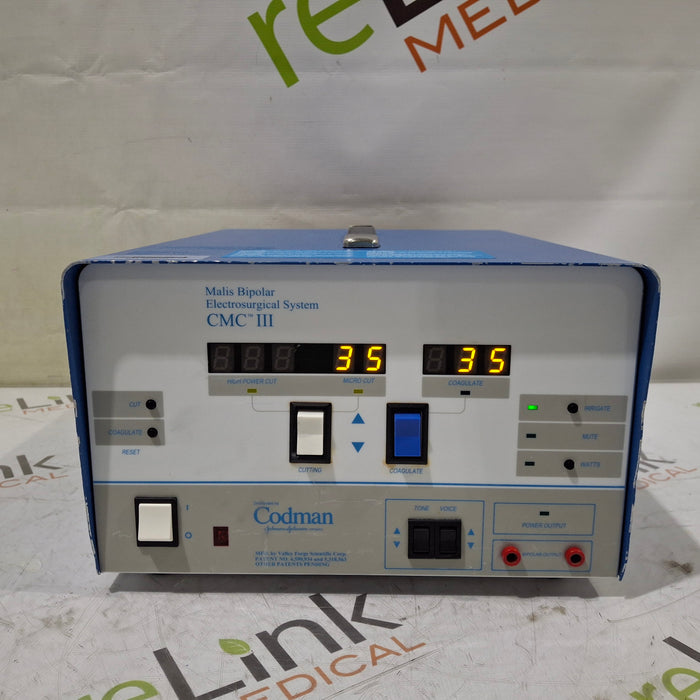 Codman CMC III Malis Bipolar Electrosurgical System