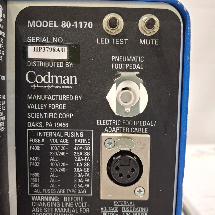 Codman CMC III Malis Bipolar Electrosurgical System