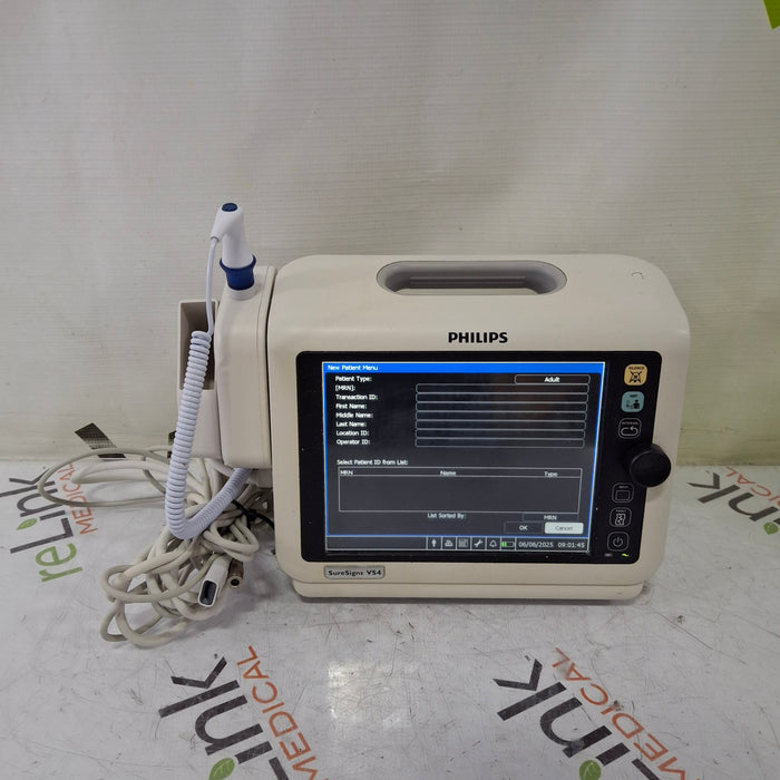 Philips Philips SureSigns VS4 Vital Signs Monitor Patient Monitors reLink Medical