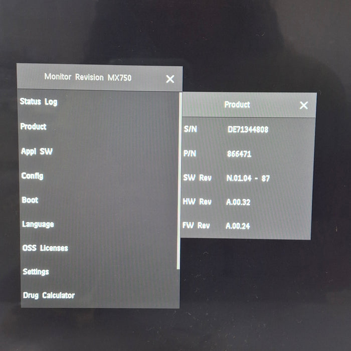 Philips MX750 Bedside Patient Monitor