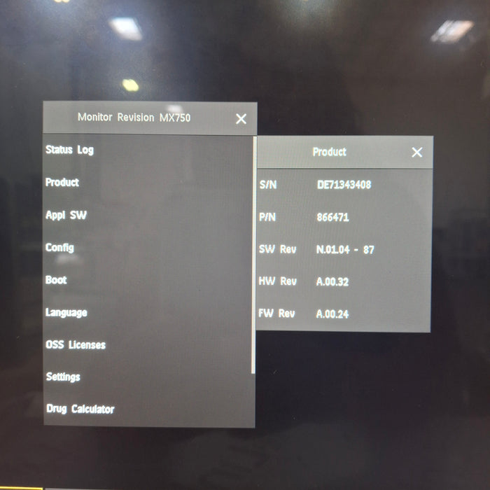 Philips MX750 Bedside Patient Monitor