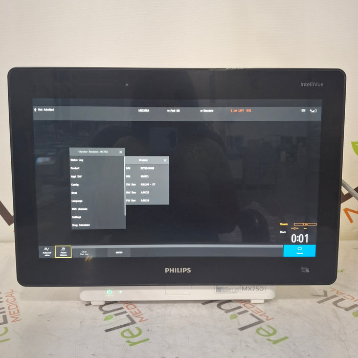 Philips MX750 Bedside Patient Monitor