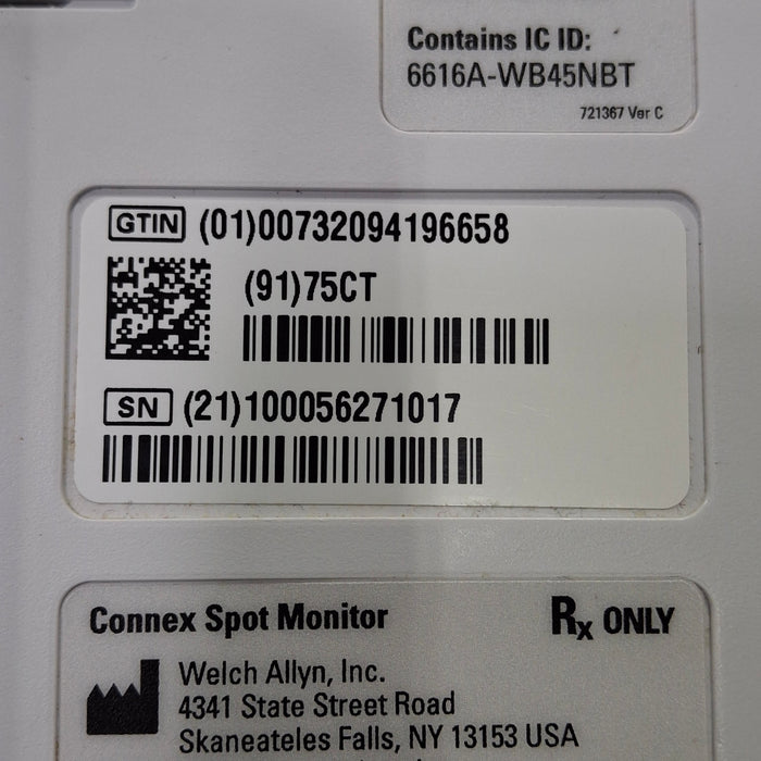 Welch Allyn Welch Allyn Connex Spot 75CT Vital Signs Monitor Patient Monitors reLink Medical