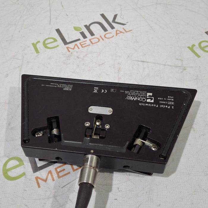 ConMed ConMed C9863 3 Pedal Footswitch Surgical Equipment reLink Medical