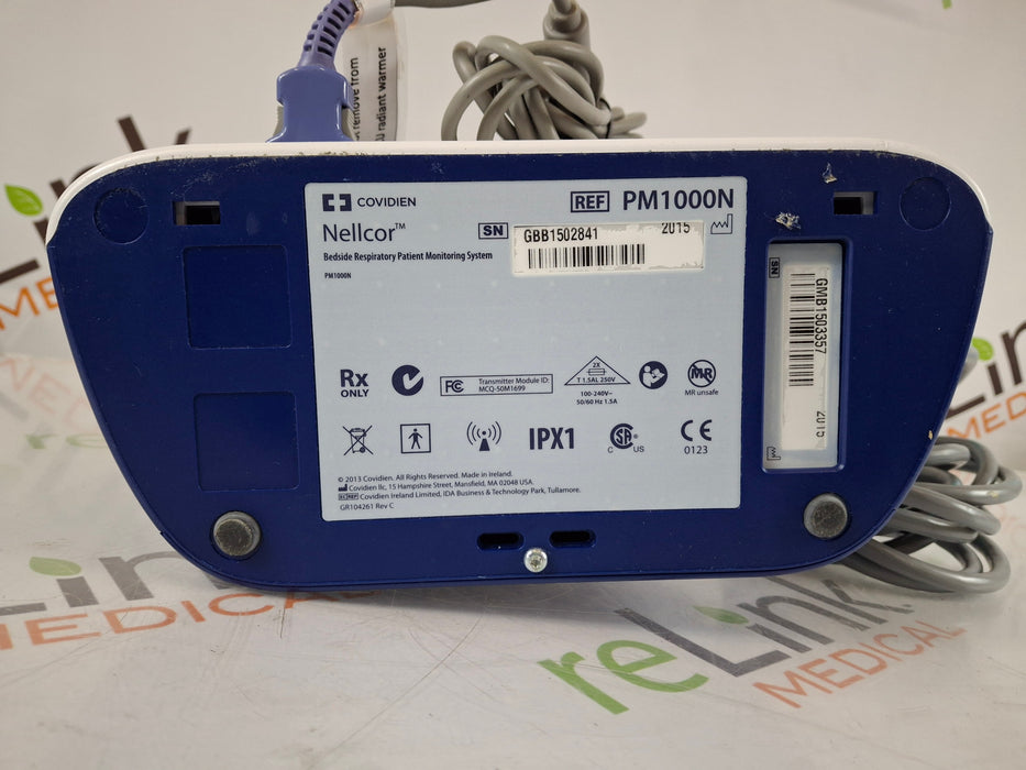 Covidien Covidien PM1000N Nellcor Bedside SPO2 Monitor Patient Monitors reLink Medical