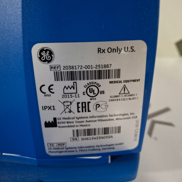 GE Healthcare Dinamap V100 - NIBP, SpO2 Vital Signs Monitor