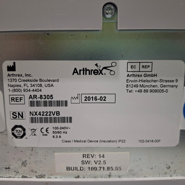 Arthrex Arthrex Synergy Resection AR-8305 Shaver Controller Surgical Power Instruments reLink Medical