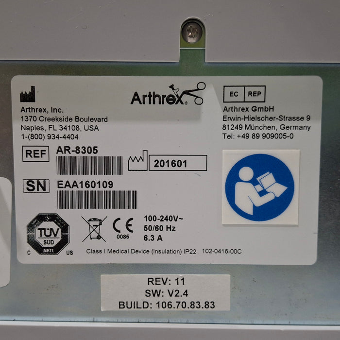 Arthrex Synergy Resection AR-8305 Shaver Controller