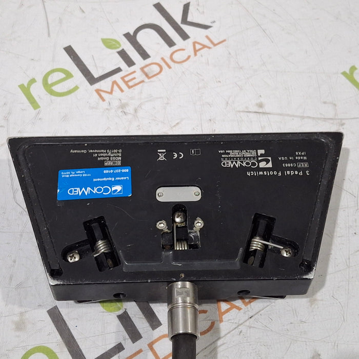 ConMed ConMed C9863 3 Pedal Footswitch Surgical Equipment reLink Medical