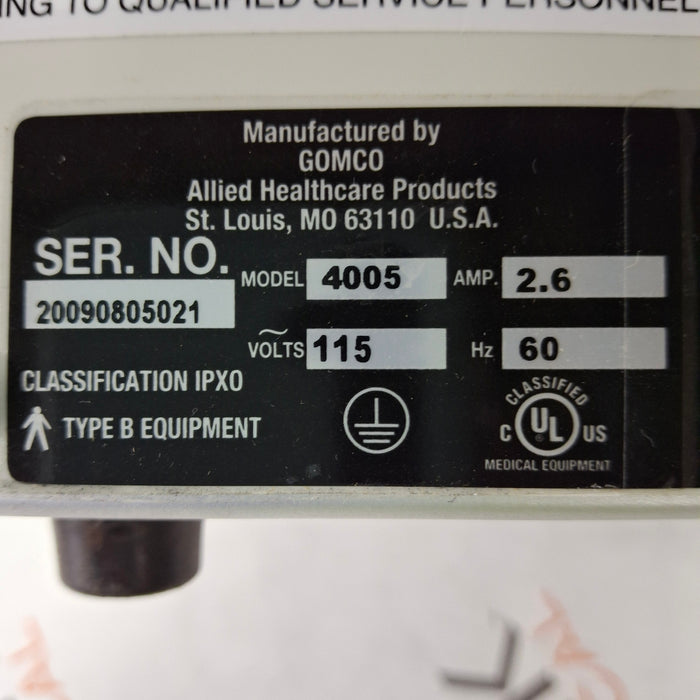 Gomco Gomco 4005 Pump Surgical Equipment reLink Medical