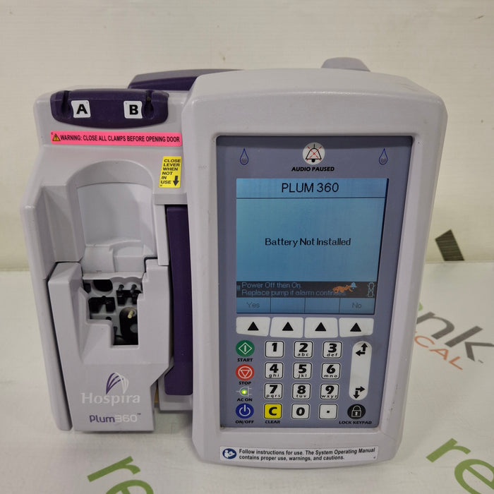 Hospira Hospira Plum 360 Infusion Pump Infusion Pump reLink Medical
