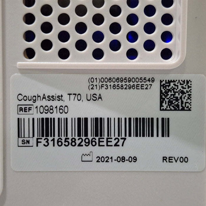 Respironics Respironics Cough Assist T70 Airway Clearance Device Respiratory reLink Medical