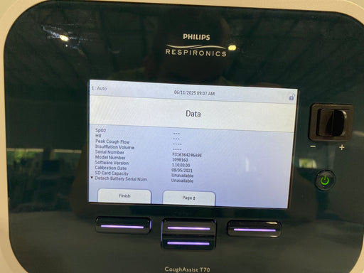 Respironics Respironics Cough Assist T70 Airway Clearance Device Respiratory reLink Medical