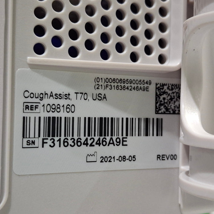 Respironics Respironics Cough Assist T70 Airway Clearance Device Respiratory reLink Medical