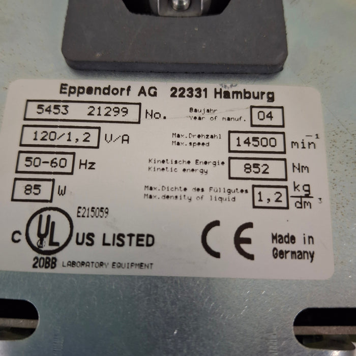 Eppendorf Eppendorf 5453 Mini Spin Plus Centrifuge Centrifuges reLink Medical