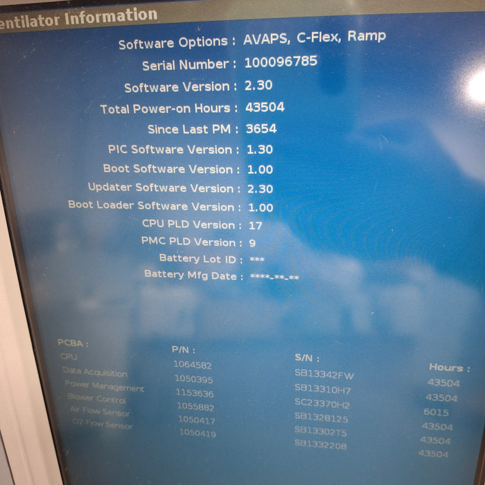 Respironics Respironics V60 BiPAP Ventilator Monitor Respiratory reLink Medical