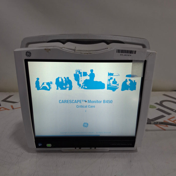 GE Healthcare Carescape B450 Critical Care Patient Monitor