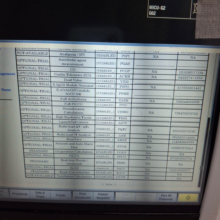GE Healthcare Carescape B450 Critical Care Patient Monitor