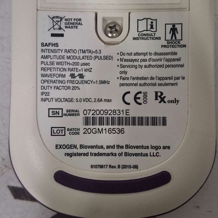 Bioventus Bioventus Exogen Ultrasound Bone Healing System Fitness and Rehab Equipment reLink Medical