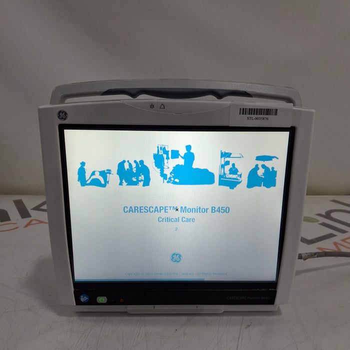 GE Healthcare GE Healthcare Carescape B450 Critical Care Patient Monitor Patient Monitors reLink Medical