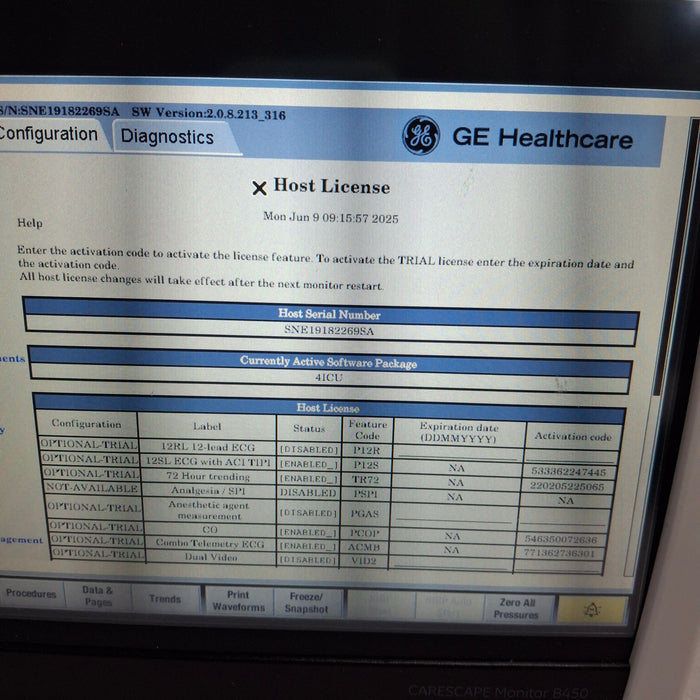 GE Healthcare GE Healthcare Carescape B450 Critical Care Patient Monitor Patient Monitors reLink Medical