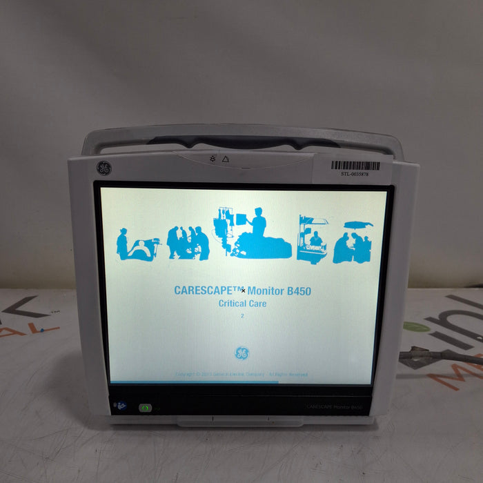 GE Healthcare Carescape B450 Critical Care Patient Monitor