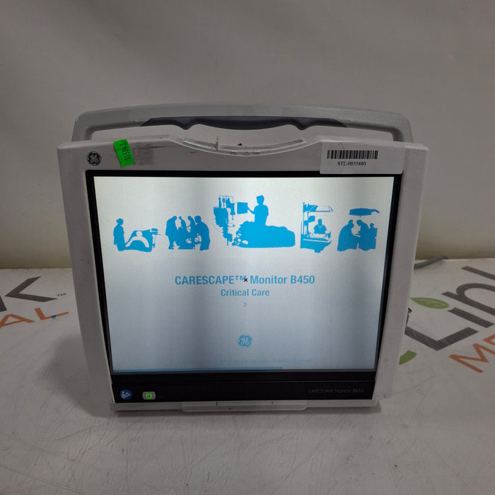 GE Healthcare Carescape B450 Critical Care Patient Monitor