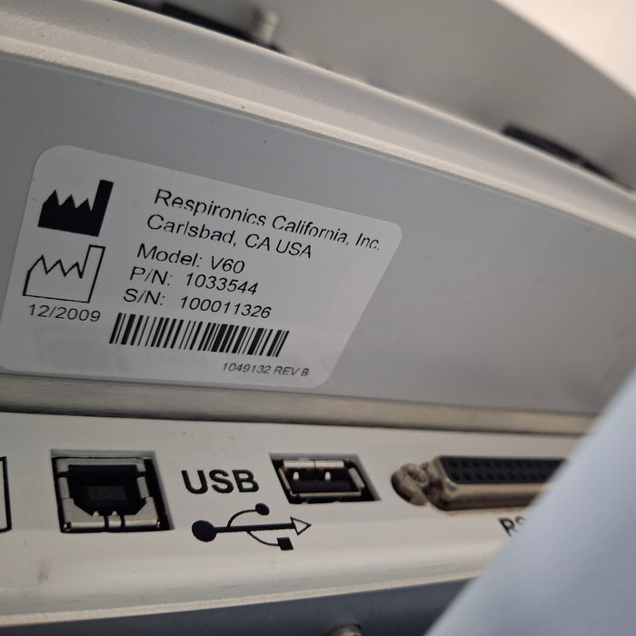 Philips Philips Respironics V60 BiPAP Ventilator Respiratory reLink Medical