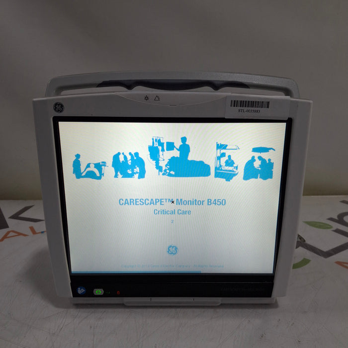 GE Healthcare GE Healthcare Carescape B450 Critical Care Patient Monitor Patient Monitors reLink Medical