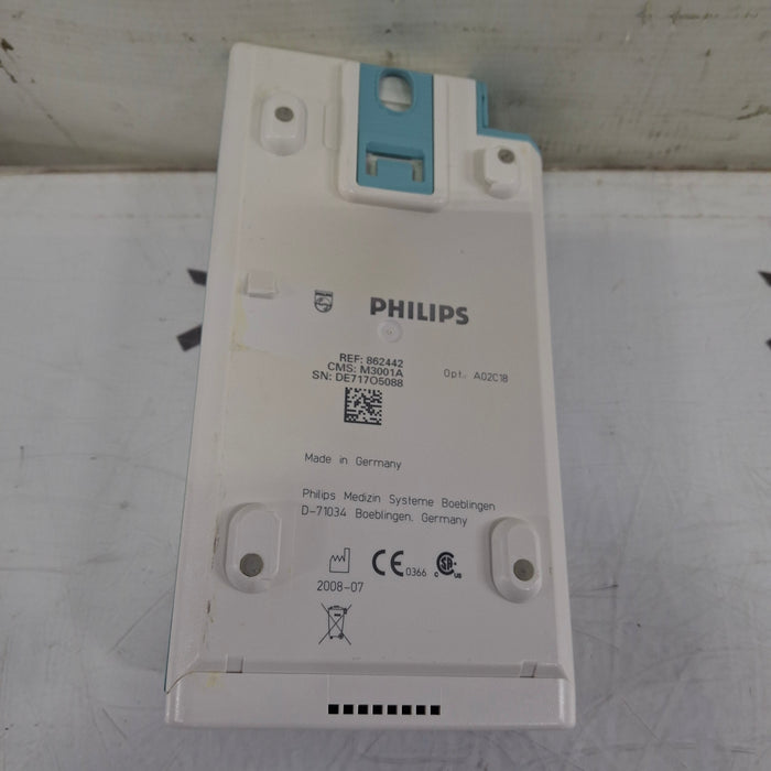 Philips Philips M3001A-A02C18 OxiMax SpO2, NIBP, 12 lead ECG, Temp, IBP MMS Module Patient Monitors reLink Medical