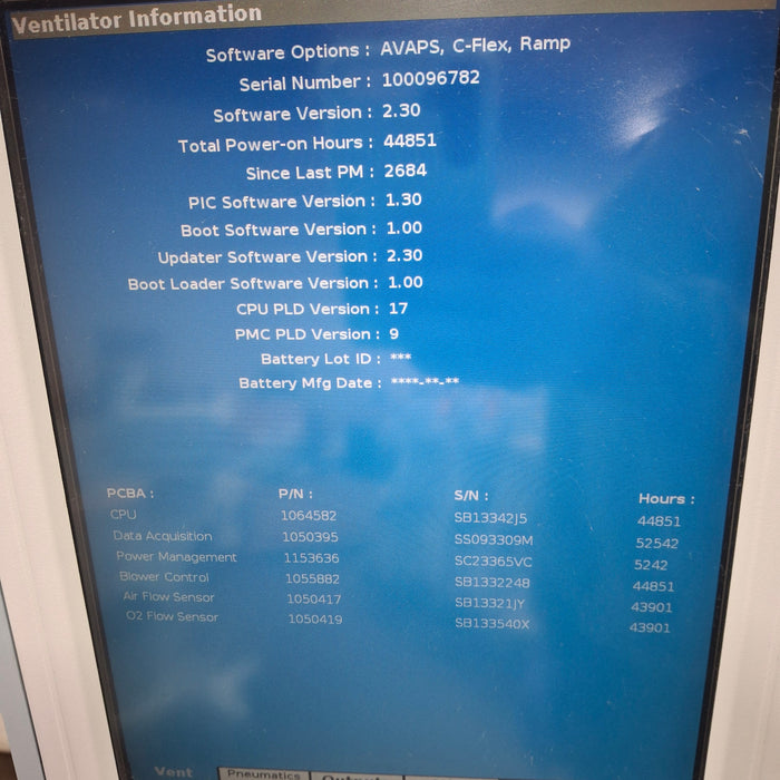 Respironics Respironics V60 BiPAP Ventilator Monitor Respiratory reLink Medical