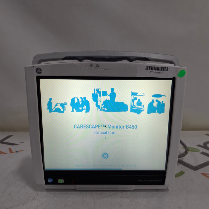 GE Healthcare Carescape B450 Critical Care Patient Monitor