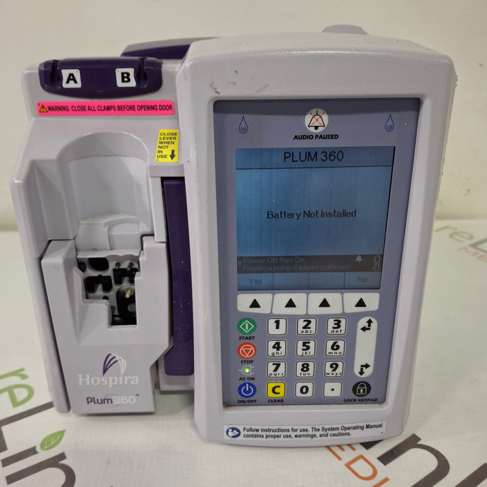 Hospira Hospira Plum 360 Infusion Pump Infusion Pump reLink Medical