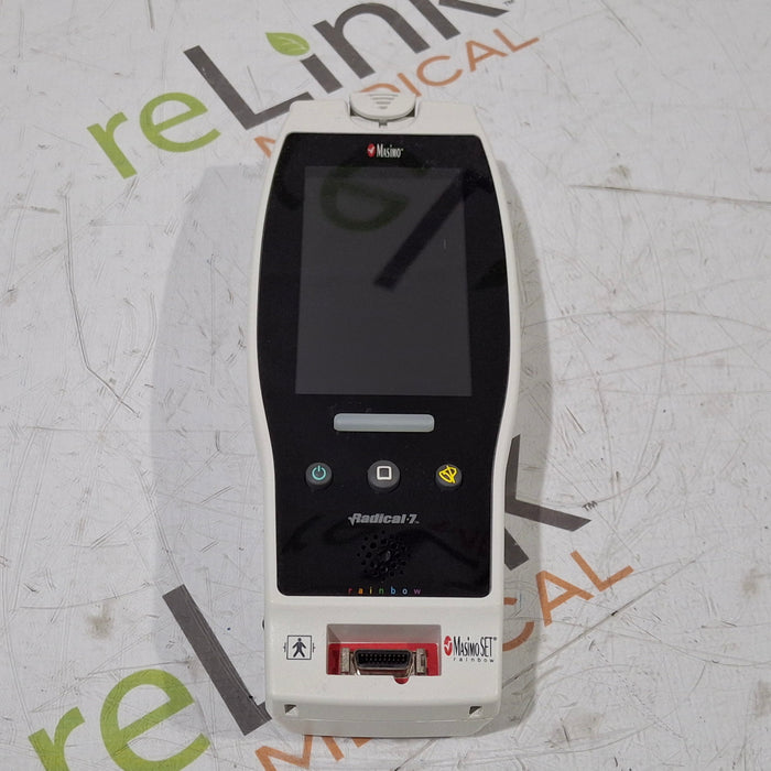 Masimo Masimo Radical 7 Pulse Oximeter w/ Base Patient Monitors reLink Medical