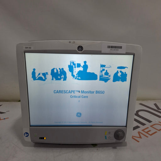 GE Healthcare GE Healthcare Carescape B650 Critical Care Patient Monitor Patient Monitors reLink Medical