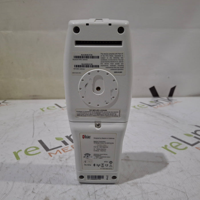 Masimo Masimo Radical 7 Pulse Oximeter w/ Base Patient Monitors reLink Medical