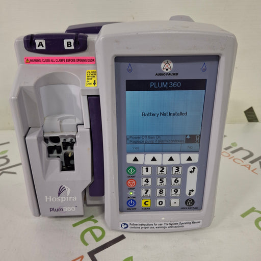 Hospira Hospira Plum 360 Infusion Pump Infusion Pump reLink Medical