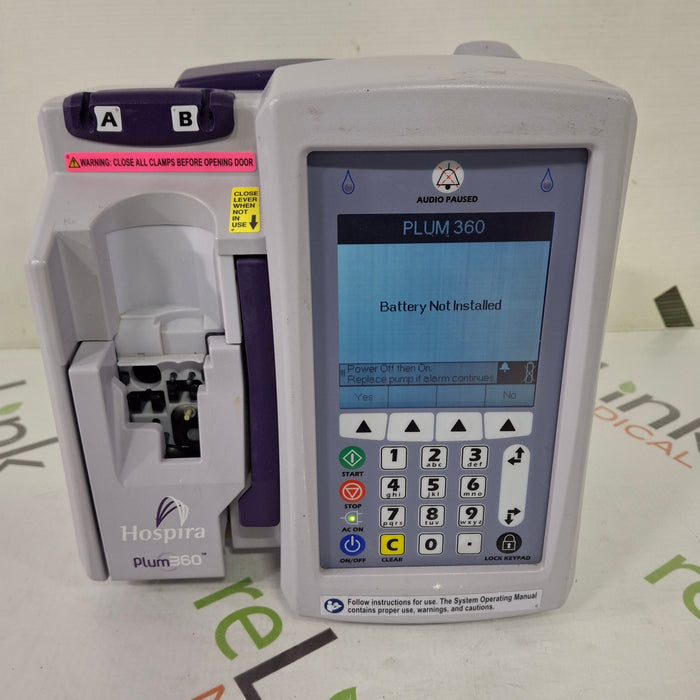 Hospira Hospira Plum 360 Infusion Pump Infusion Pump reLink Medical