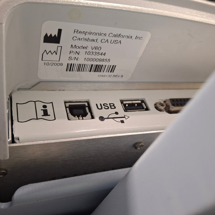 Philips Philips Respironics V60 BiPAP Ventilator Respiratory reLink Medical
