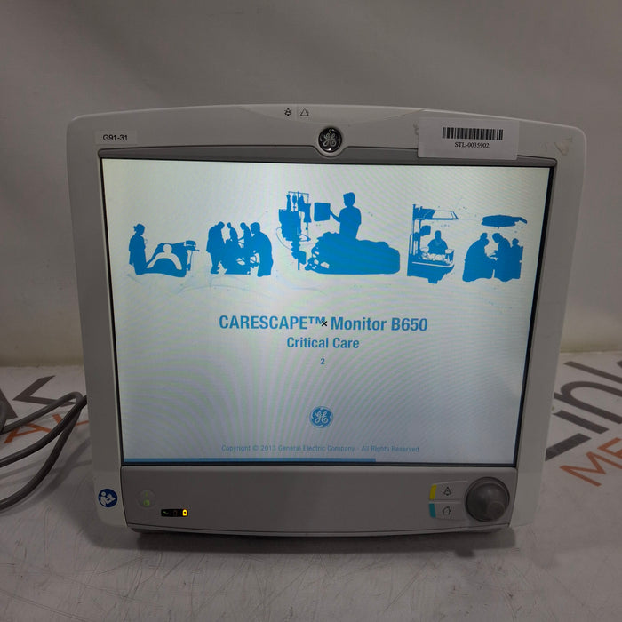 GE Healthcare GE Healthcare Carescape B650 Critical Care Patient Monitor Patient Monitors reLink Medical