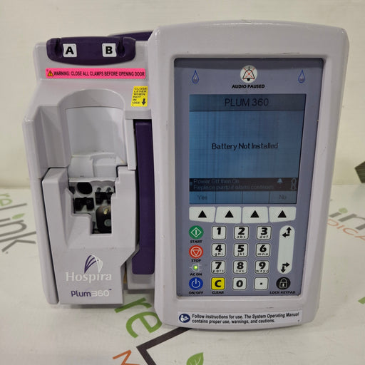 Hospira Hospira Plum 360 Infusion Pump Infusion Pump reLink Medical