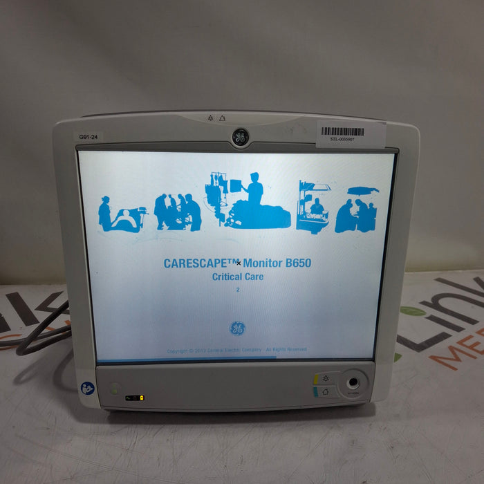 GE Healthcare GE Healthcare Carescape B650 Critical Care Patient Monitor Patient Monitors reLink Medical