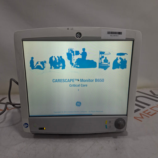 GE Healthcare GE Healthcare Carescape B650 Critical Care Patient Monitor Patient Monitors reLink Medical