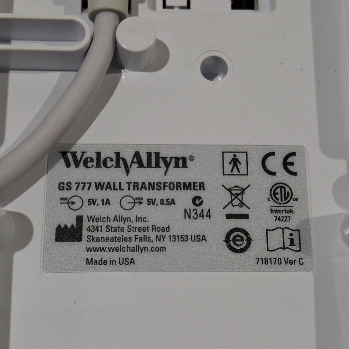 Welch Allyn Welch Allyn 777 w/Heads Ophthalmoscope/Otoscope Wall Transformer Diagnostic Exam Equipment reLink Medical