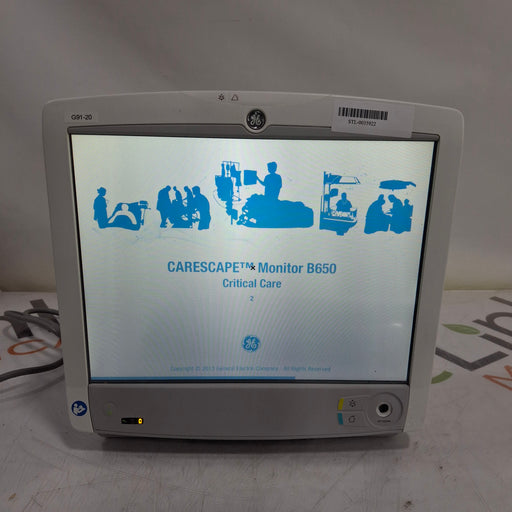 GE Healthcare GE Healthcare Carescape B650 Critical Care Patient Monitor Patient Monitors reLink Medical