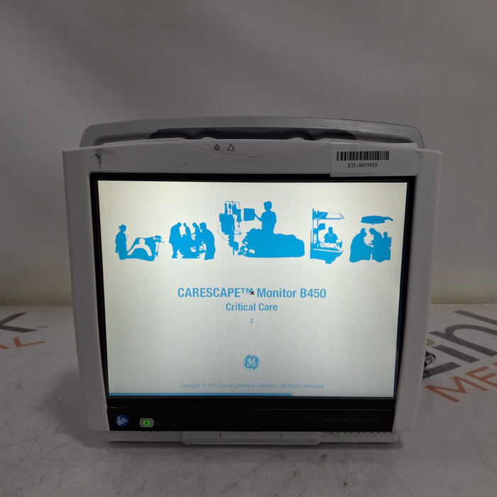 GE Healthcare Carescape B450 Critical Care Patient Monitor