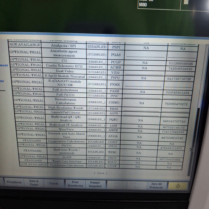 GE Healthcare Carescape B450 Critical Care Patient Monitor