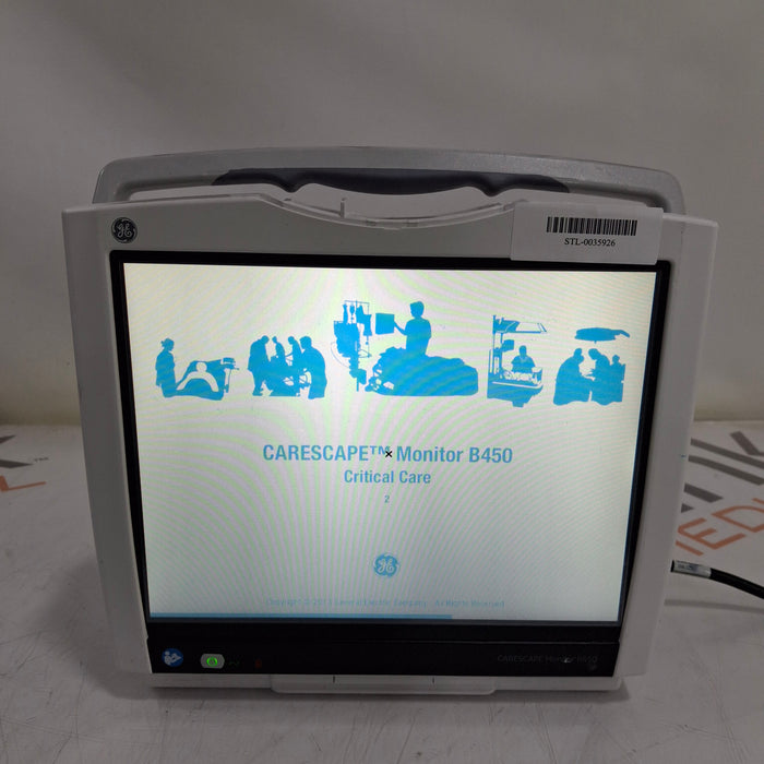 GE Healthcare GE Healthcare Carescape B450 Critical Care Patient Monitor Patient Monitors reLink Medical