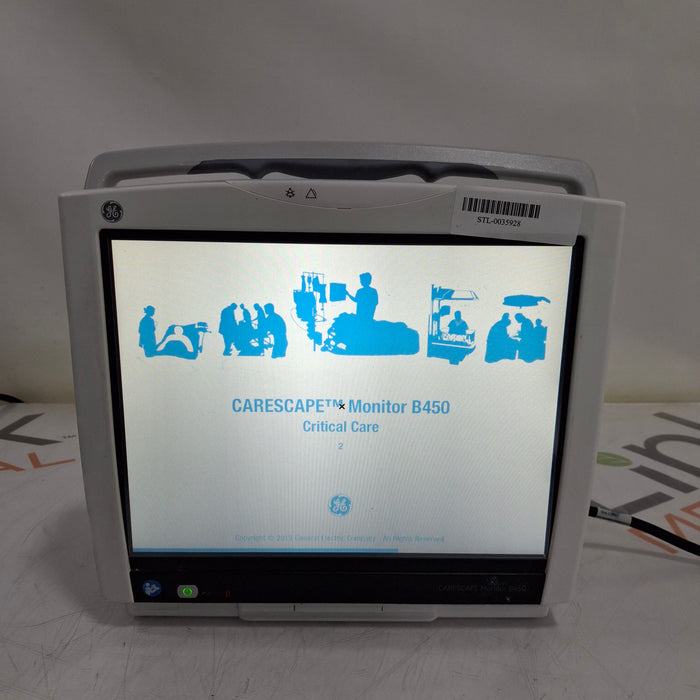 GE Healthcare Carescape B450 Critical Care Patient Monitor